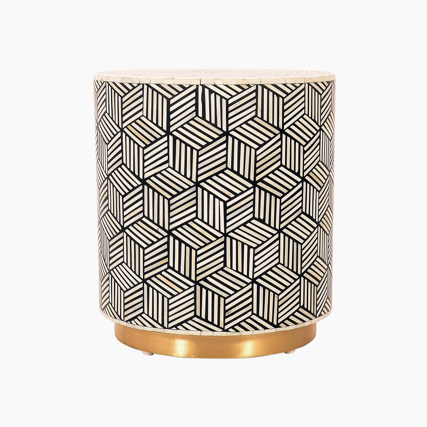 Richmond Bone Inlay End Table - Skandi London