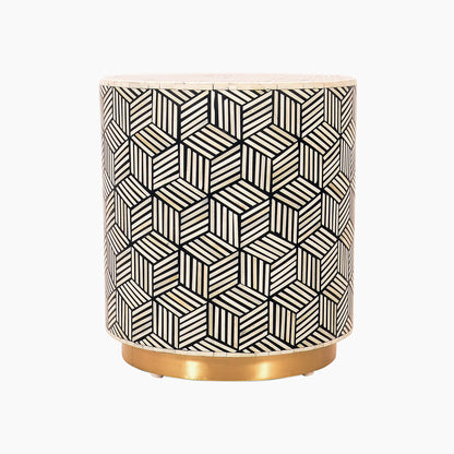 Richmond Bone Inlay End Table - Skandi London