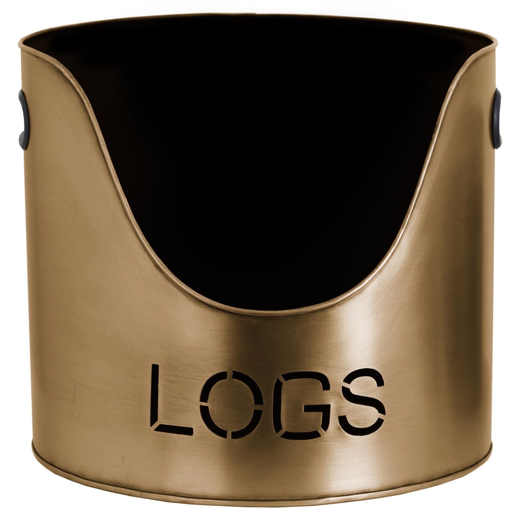 Skandi London Bronze Finish Logs And Kindling Buckets & Matchstick Holder - Skandi London