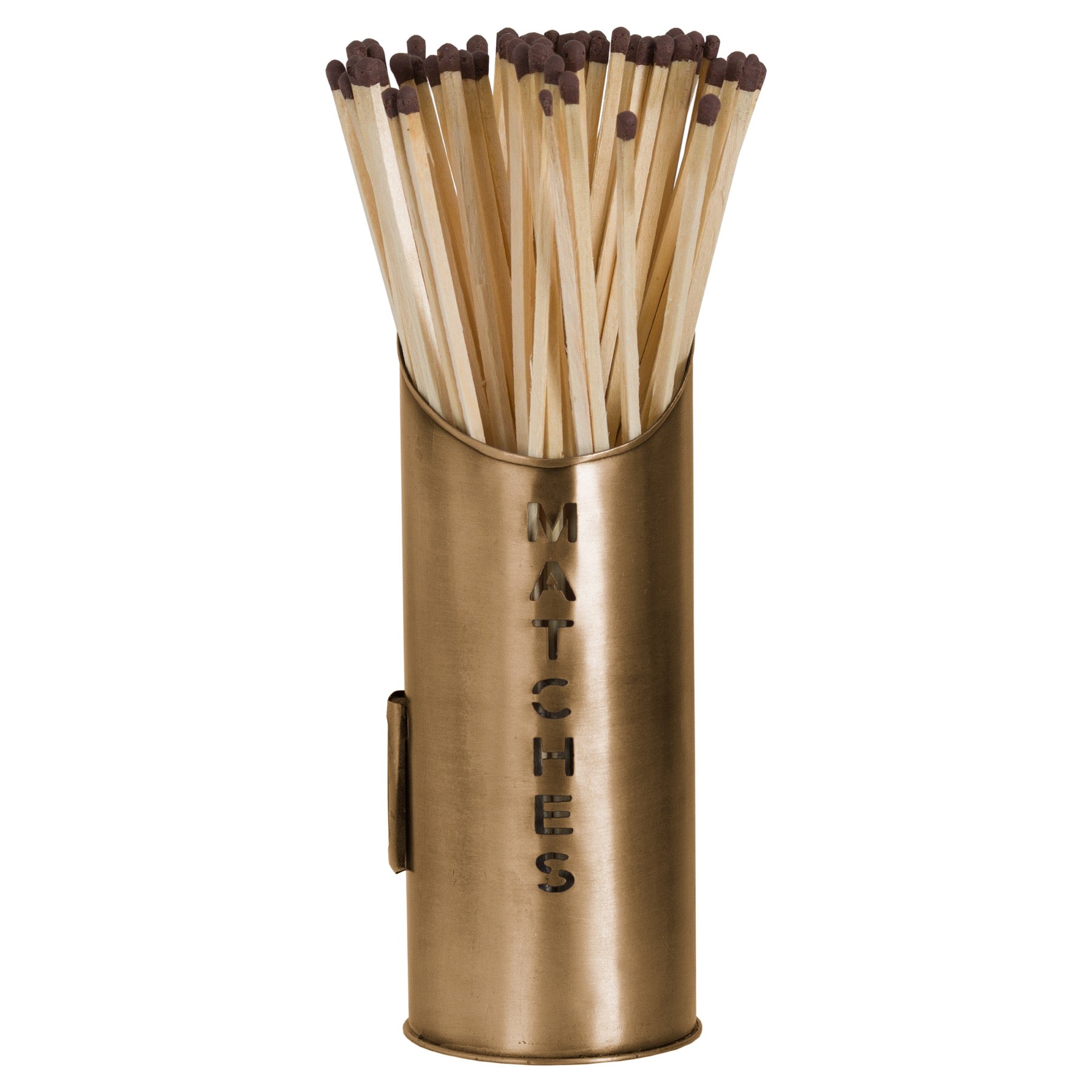 Skandi London Bronze Finish Logs And Kindling Buckets & Matchstick Holder - Skandi London