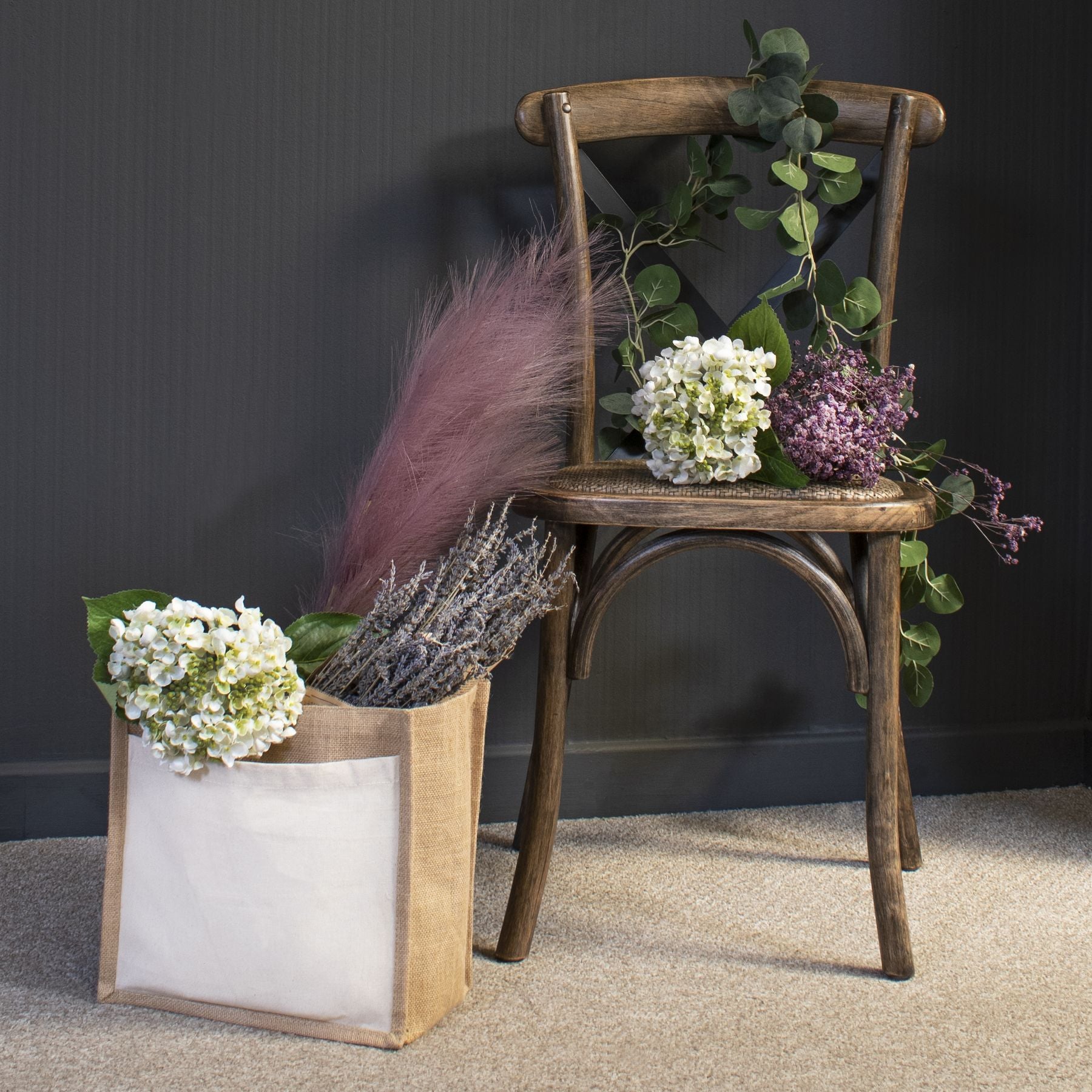 Skandi London White Lace Cap Hydrangea - Skandi London