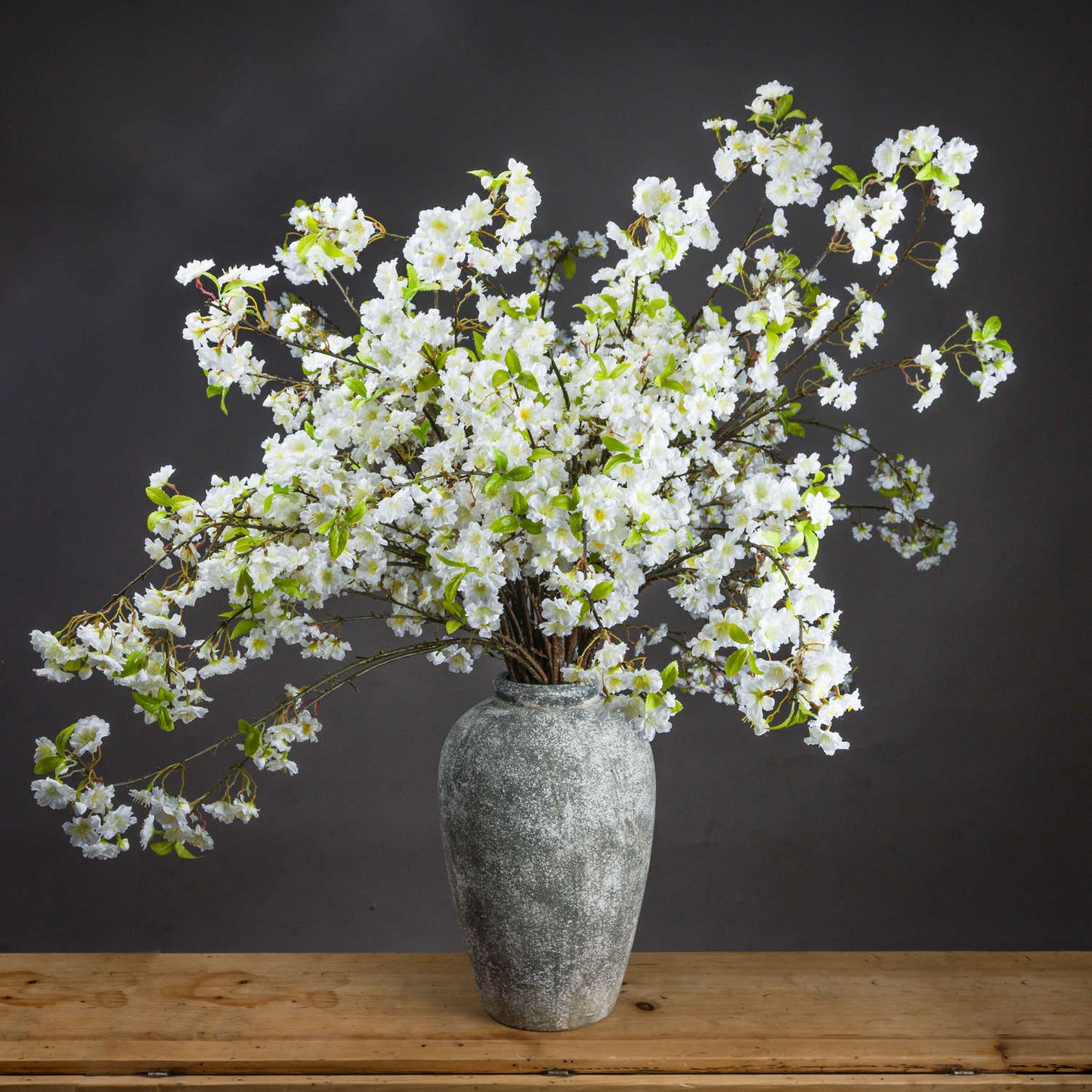 Skandi London White Cherry Blossom Spray - Skandi London