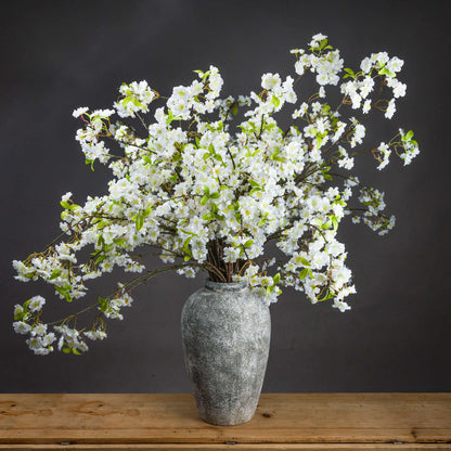 Skandi London White Cherry Blossom Spray - Skandi London