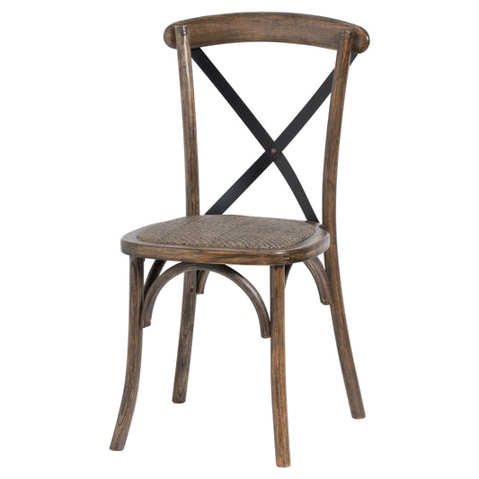 Skandi London Cross Back Dining Chair - Skandi London