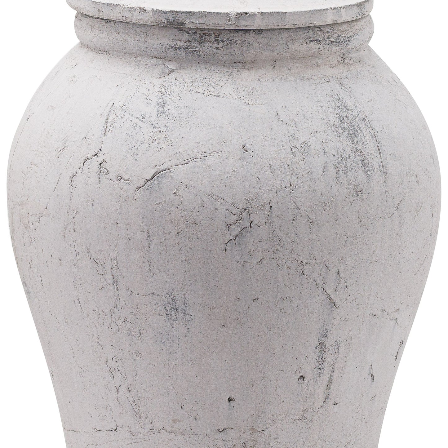 Nesna Large Stone Ginger Jar - Skandi London