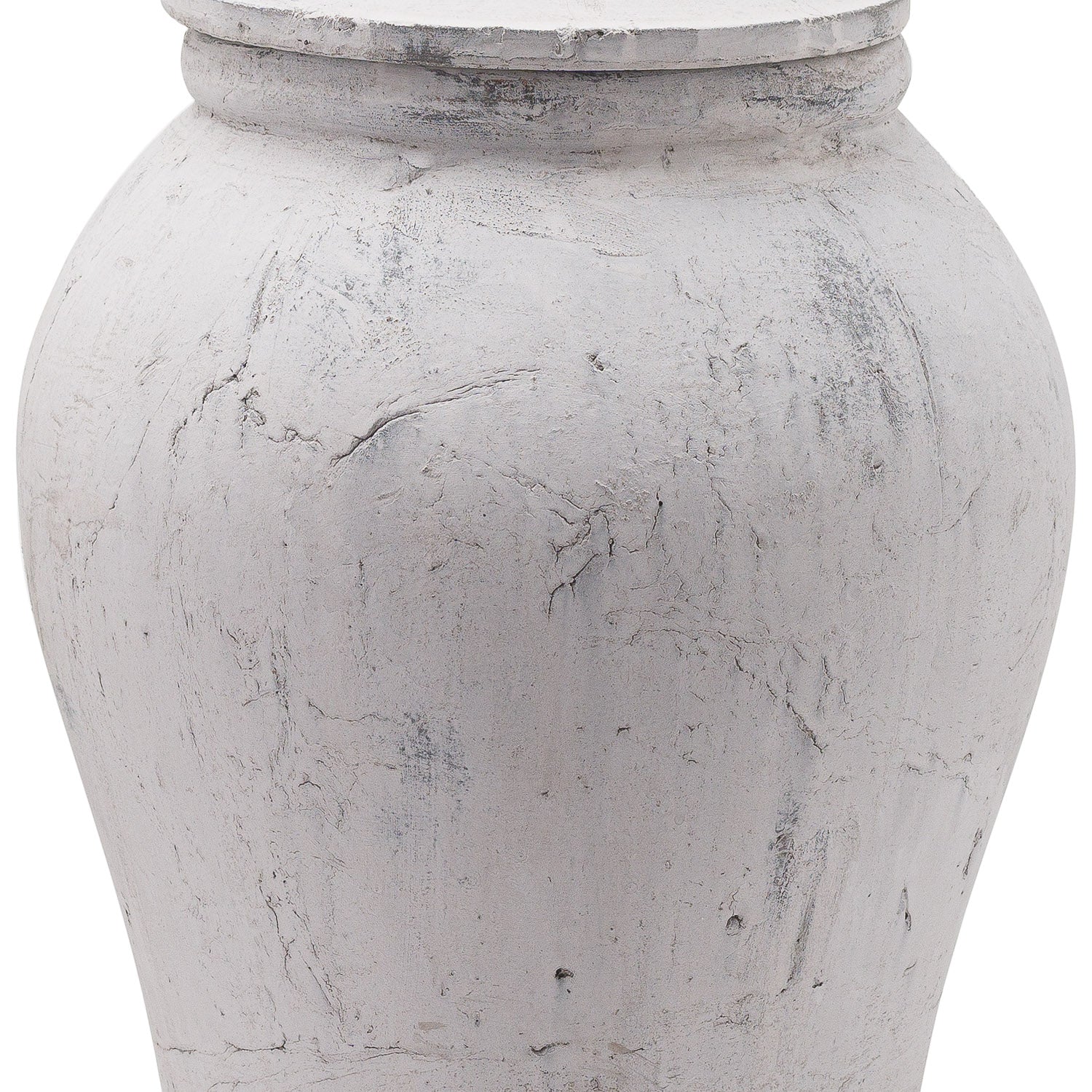 Nesna Large Stone Ginger Jar - Skandi London