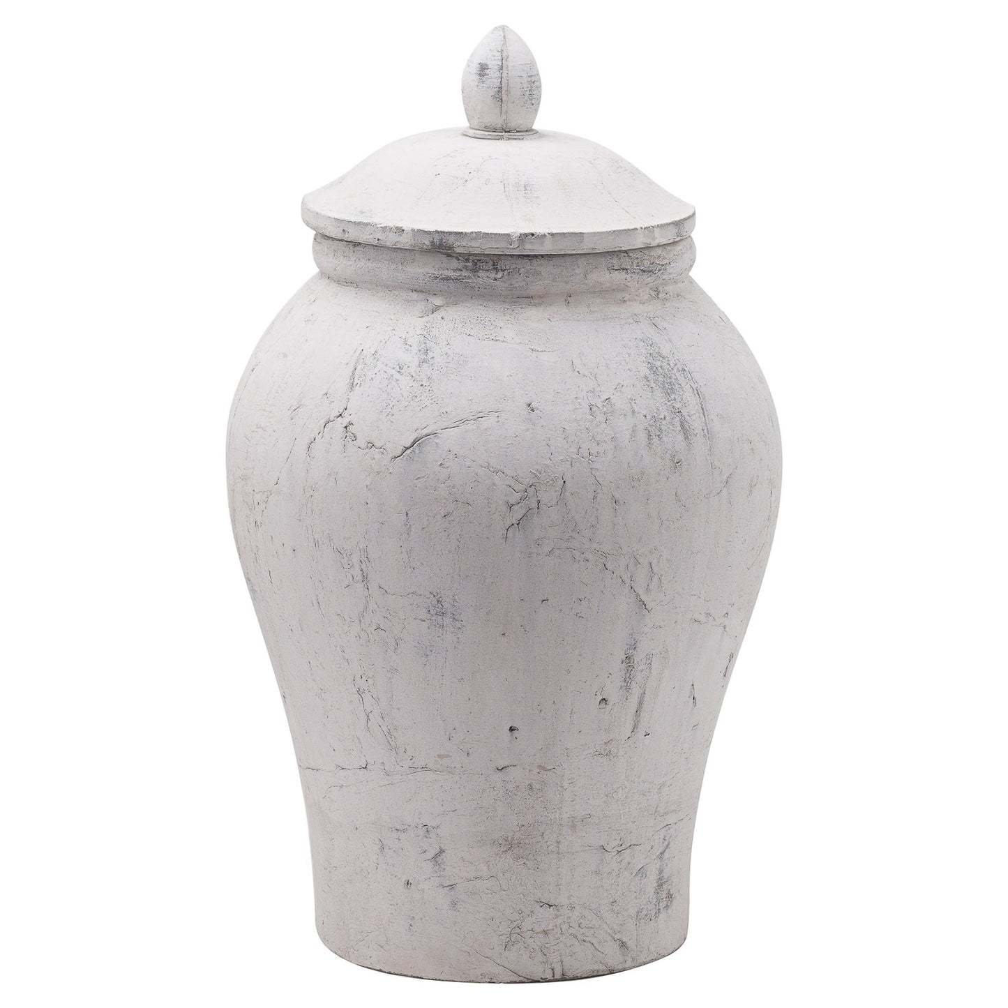 Nesna Large Stone Ginger Jar - Skandi London