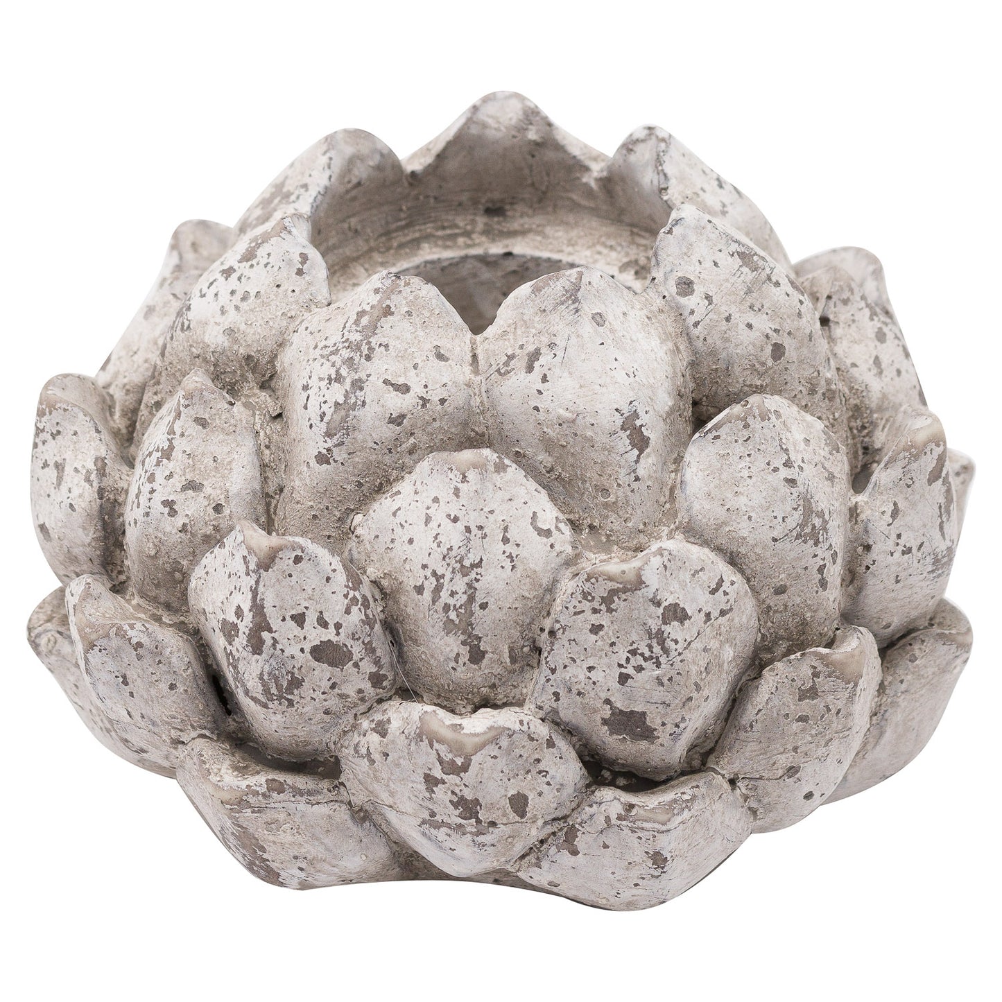 Skandi London Large Stone Effect Acorn Tea Light Holder - Skandi London
