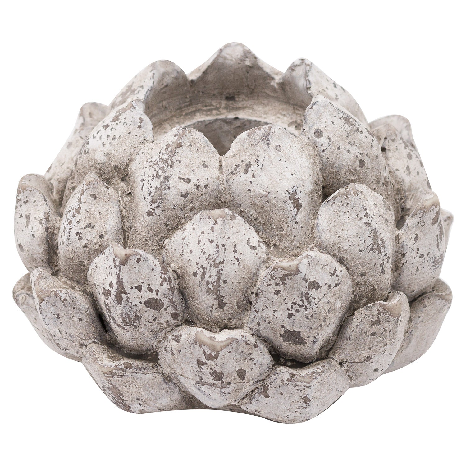 Skandi London Large Stone Effect Acorn Tea Light Holder - Skandi London