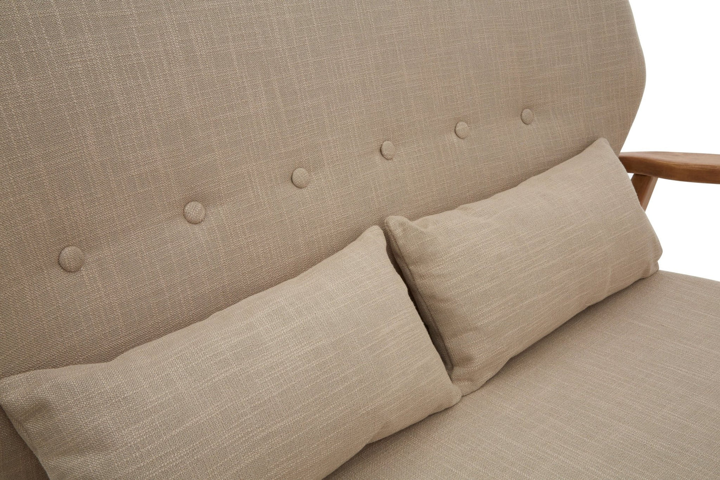 Pelle Birch Wood Frame 2 Seat Sofa - Skandi London