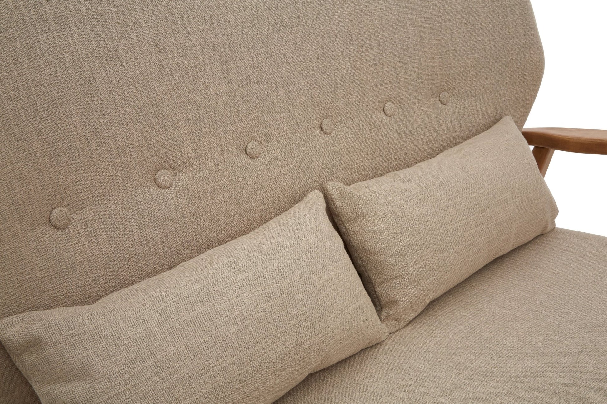 Pelle Birch Wood Frame 2 Seat Sofa - Skandi London