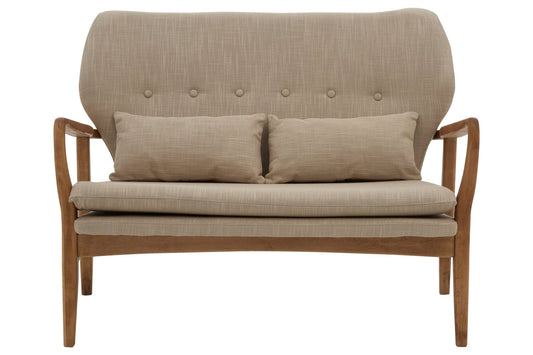 Pelle Birch Wood Frame 2 Seat Sofa - Skandi London
