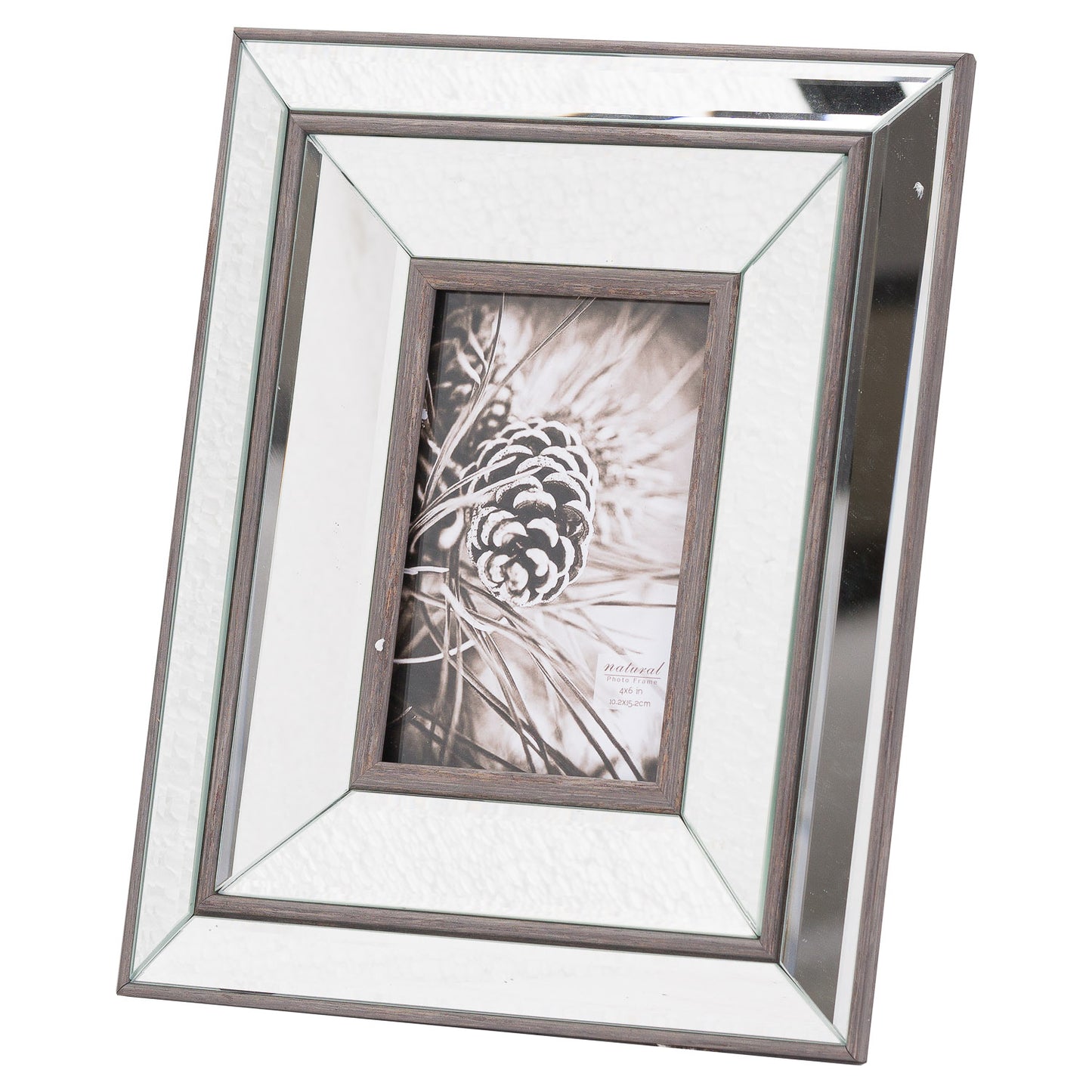 Malilla Mirror And Wood 4X6 Frame