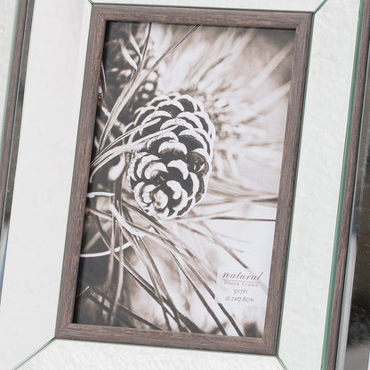 Malilla Mirror And Wood 5X7 Frame - Skandi London