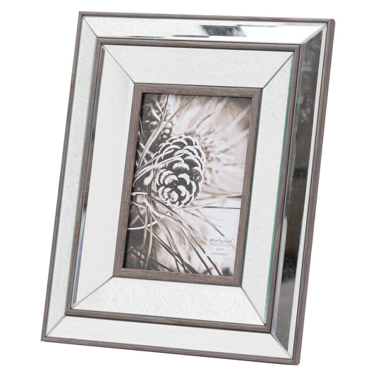 Malilla Mirror And Wood 5X7 Frame - Skandi London