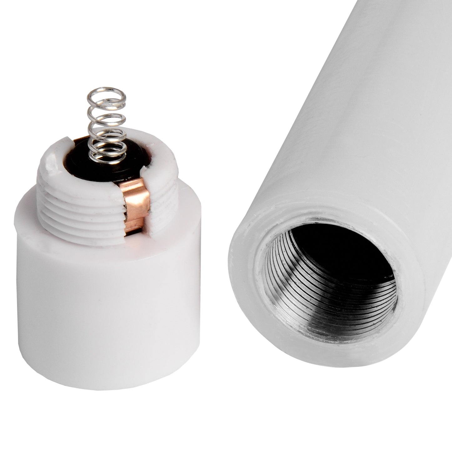 Luksus Collection Natural Glow S/ 2 White LED Dinner Candles