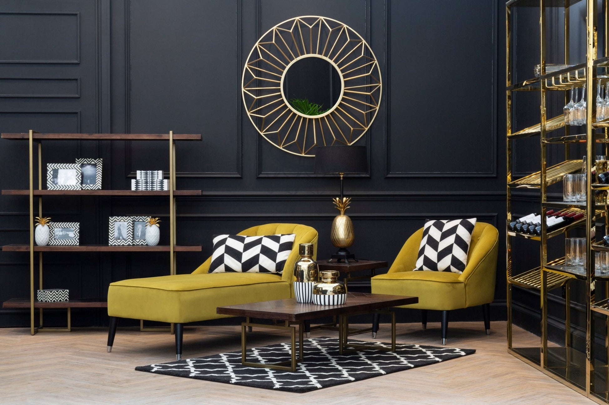 Bjorn Four Tier Bookcase - Skandi London