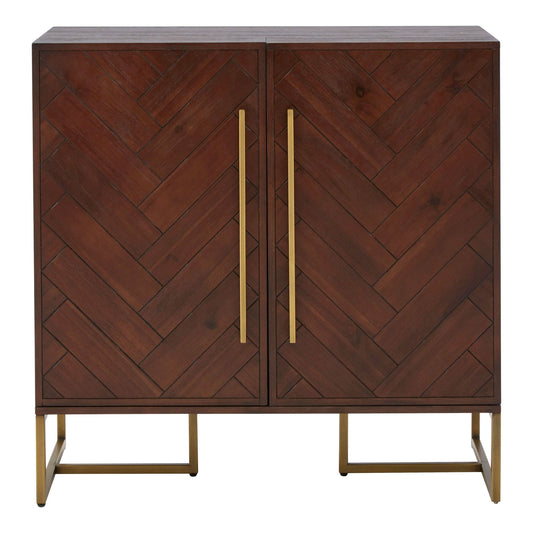 Bjorn Brown Drinks Cabinet - Skandi London