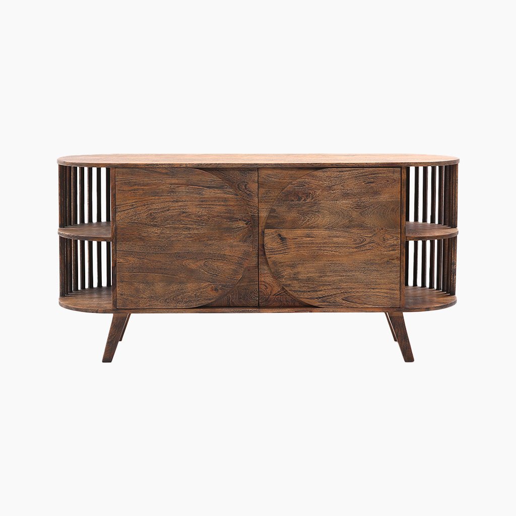 Trafalgar Two Door Wooden Cabinet - Skandi London