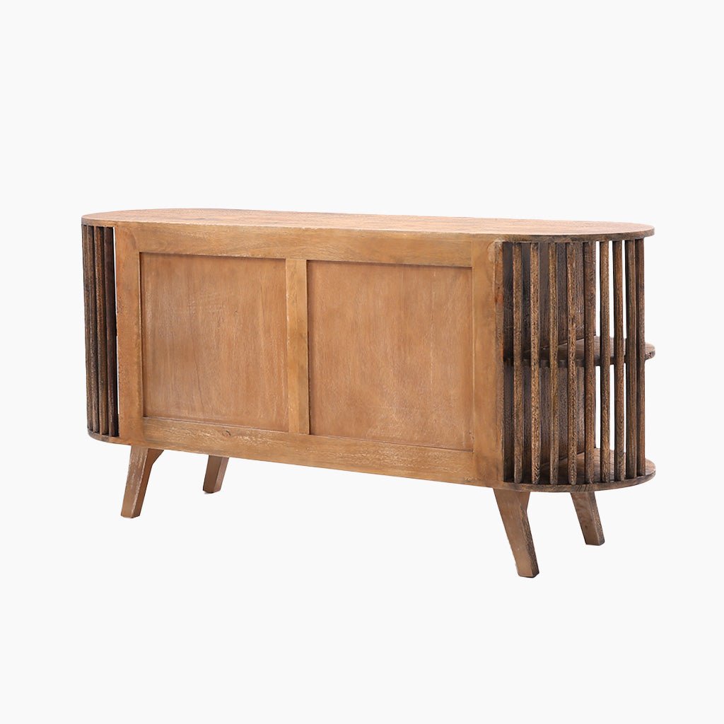 Trafalgar Two Door Wooden Cabinet - Skandi London