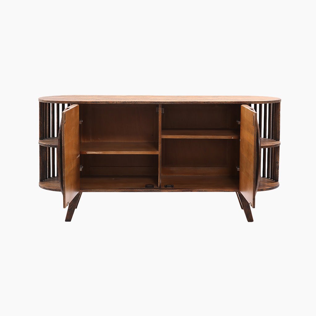 Trafalgar Two Door Wooden Cabinet - Skandi London
