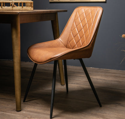 Kotka Tan Dining Chair - Skandi London