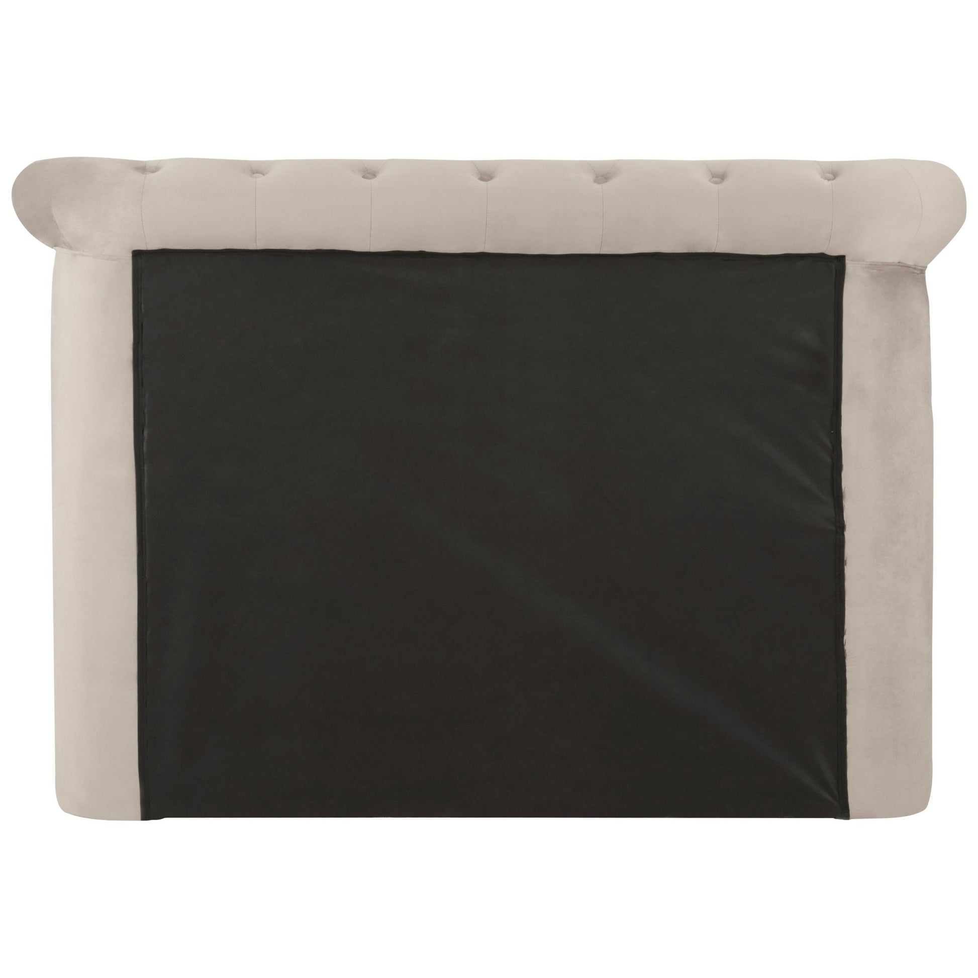 Darby Mink Double Ottoman Bed - Skandi London