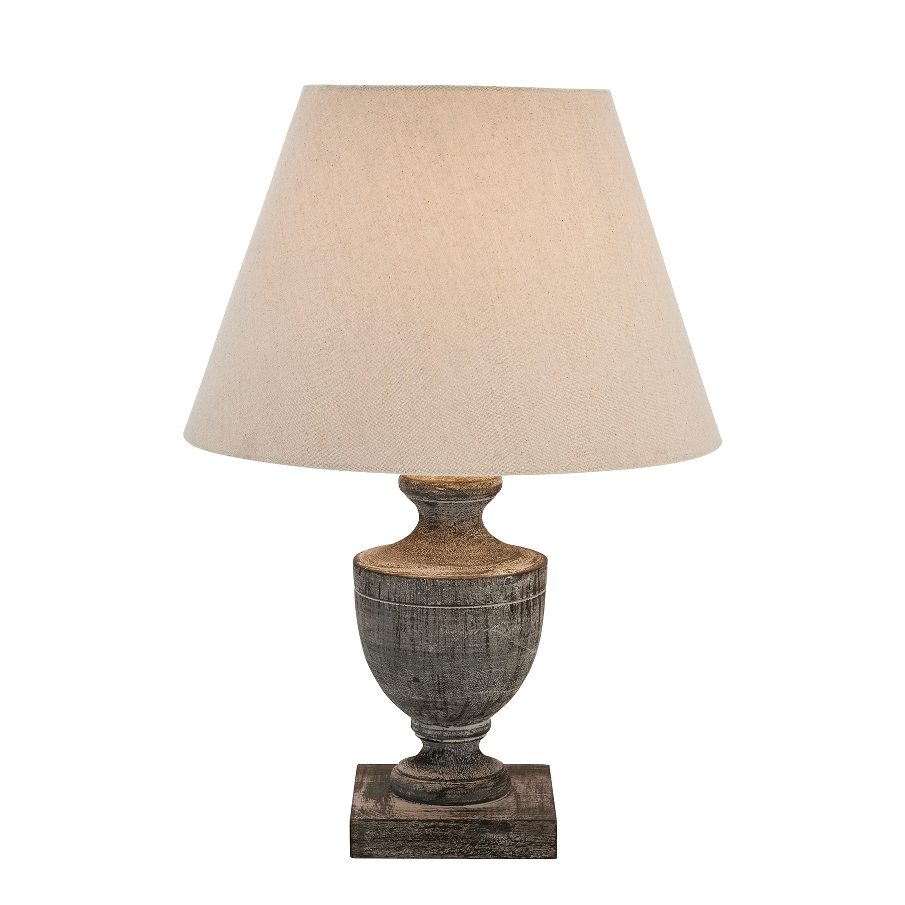 Kempele Urn Wooden Table Lamp - Skandi London