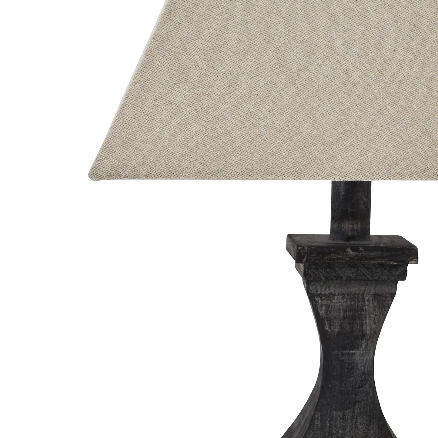 Kempele Fluted Wooden Table Lamp - Skandi London