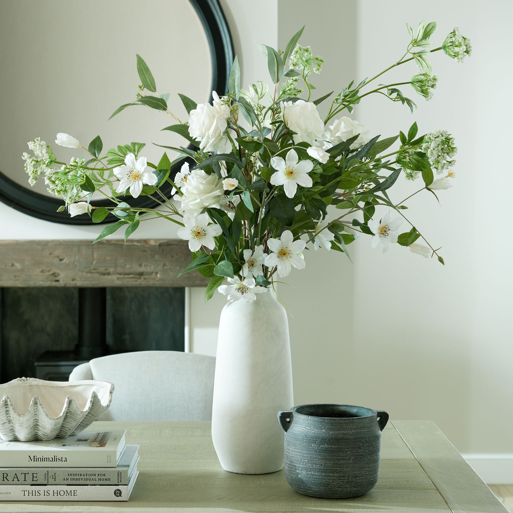 Jamsa Ople Large Tall Vase - Skandi London