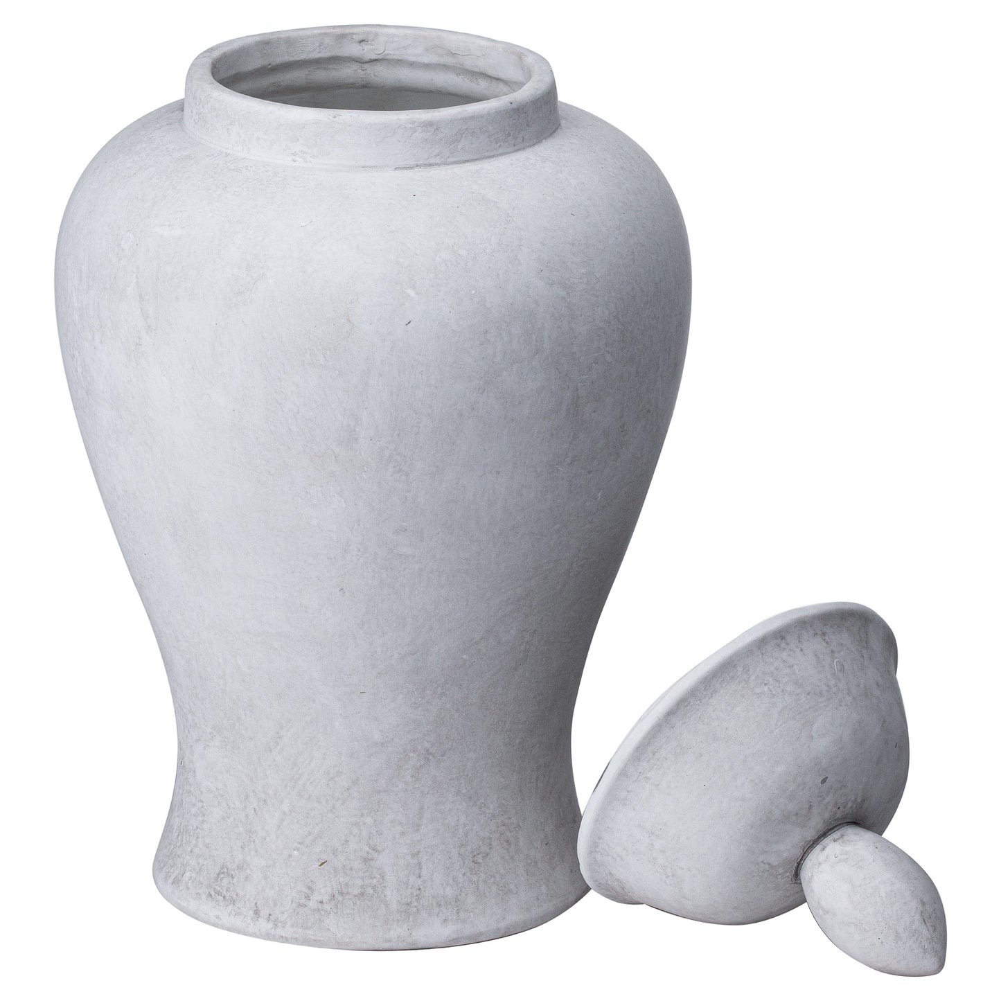 Jamsa Large Stone Ginger Jar - Skandi London