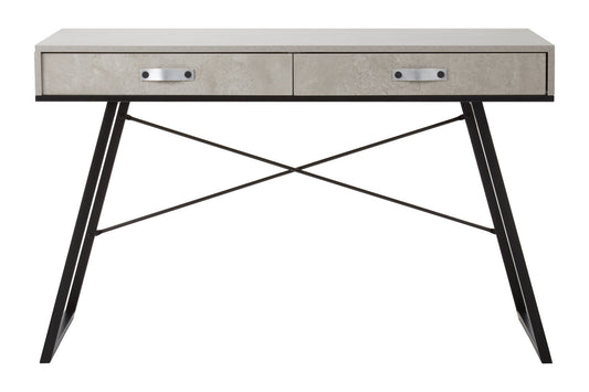 Birgitta Concrete Veneer Desk - Skandi London