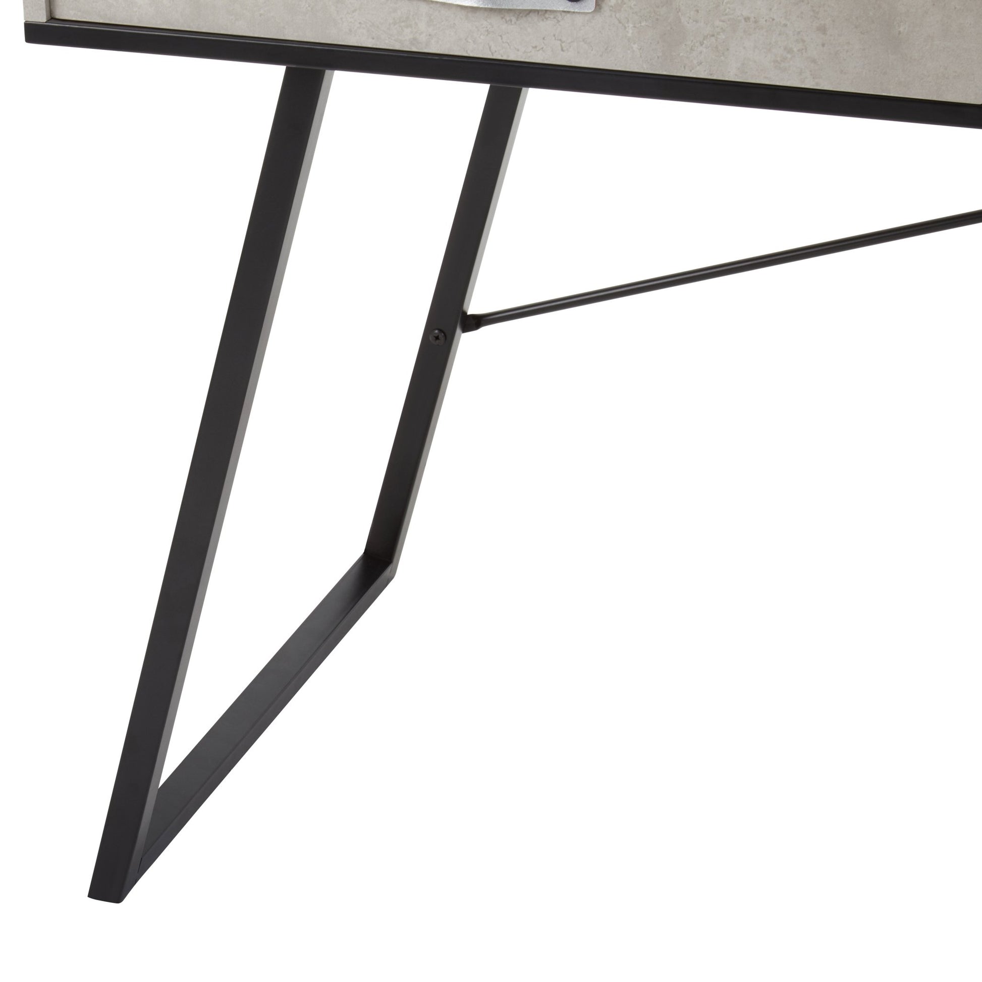 Birgitta Concrete Veneer Desk - Skandi London