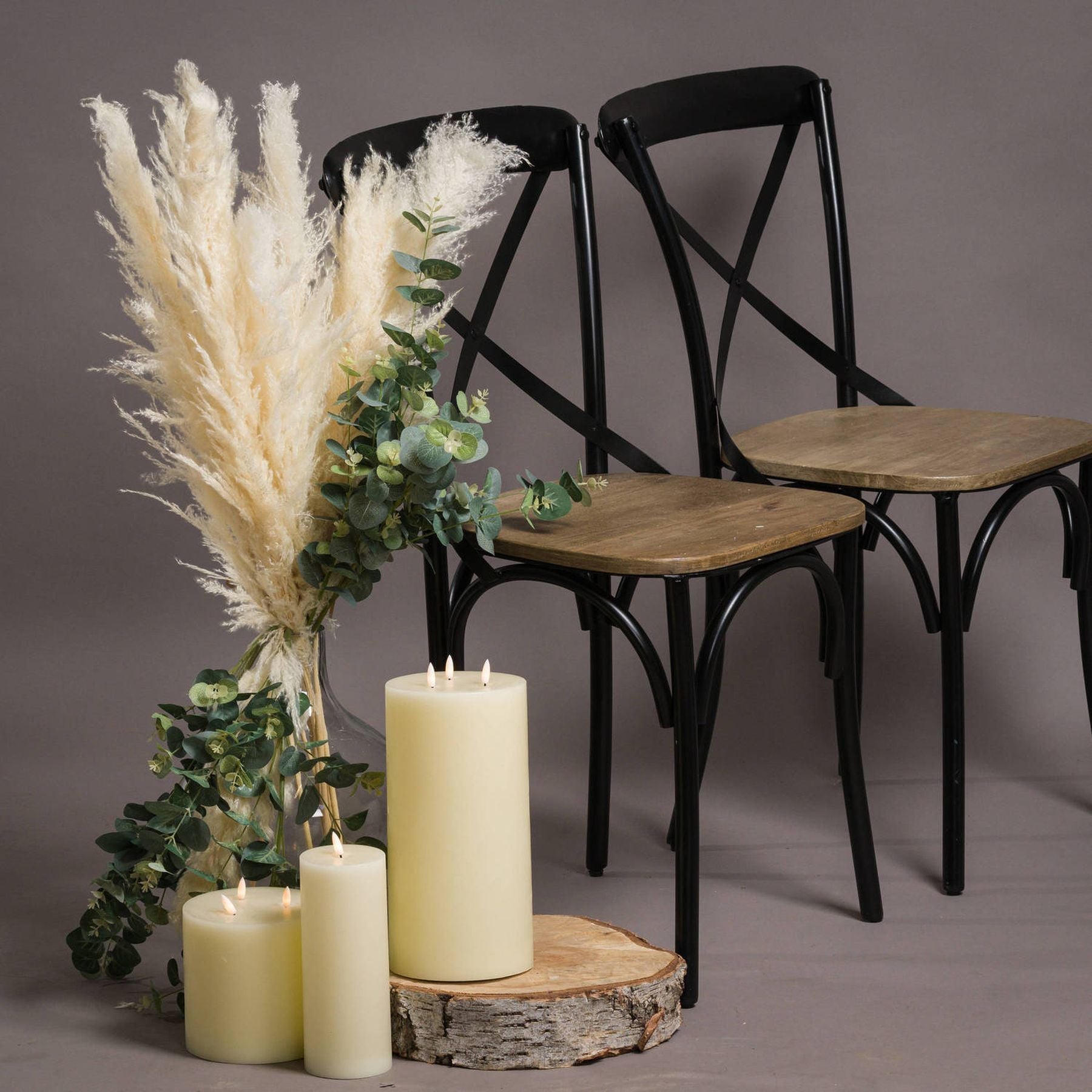 Skandi London Cream Pampas Grass Stem - Skandi London