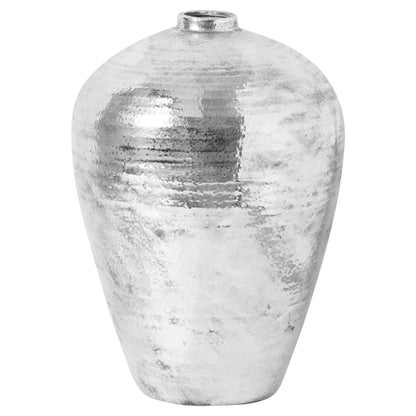Skandi London Large Hammered Silver Astral Vase - Skandi London