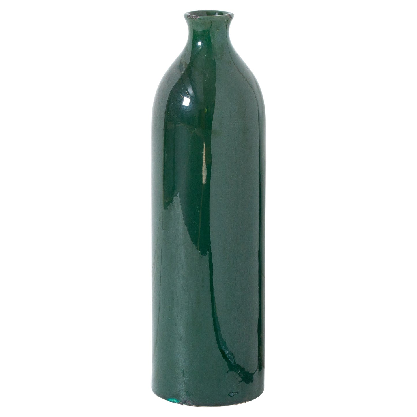 Kajaani Emerald Glazed Gisela Vase - Skandi London