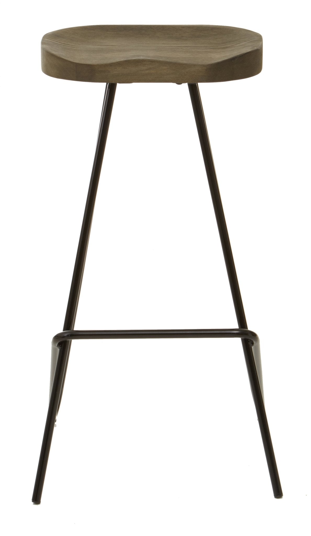 Dahlia Elm Wood Bar Stool - Skandi London