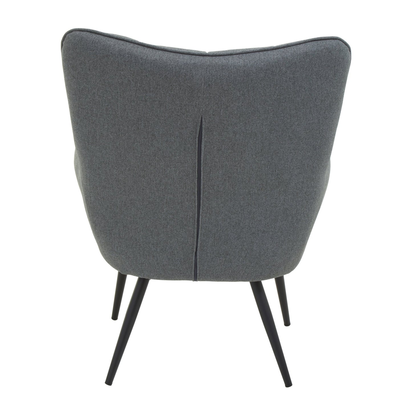 Pelle Grey Fabric Armchair - Skandi London