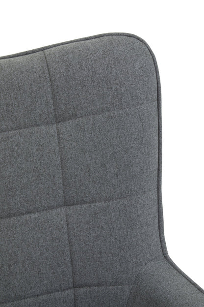 Pelle Grey Fabric Armchair - Skandi London