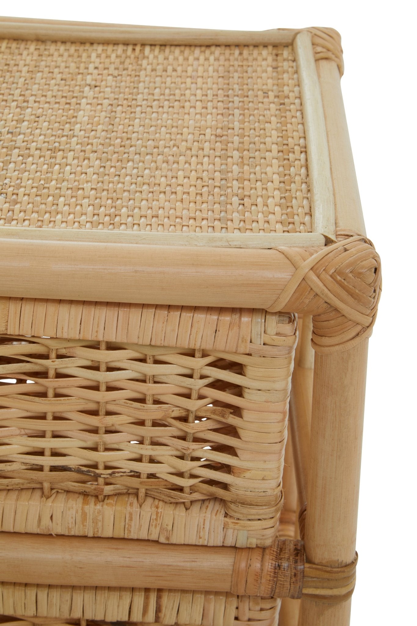 Kai Rattan Six Drawer Chest - Skandi London
