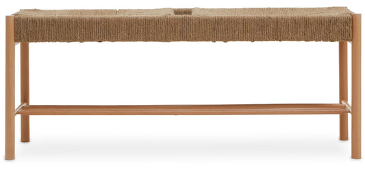 Axl Natural Wood Bench - Skandi London