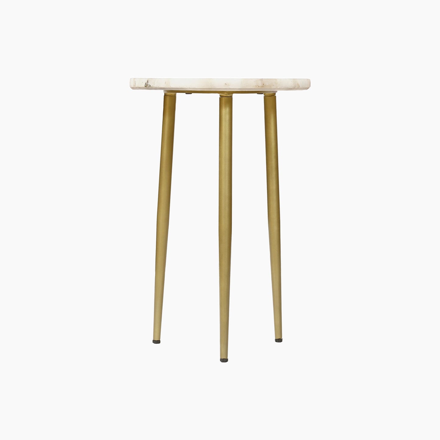 St James White Agate End Table - Skandi London