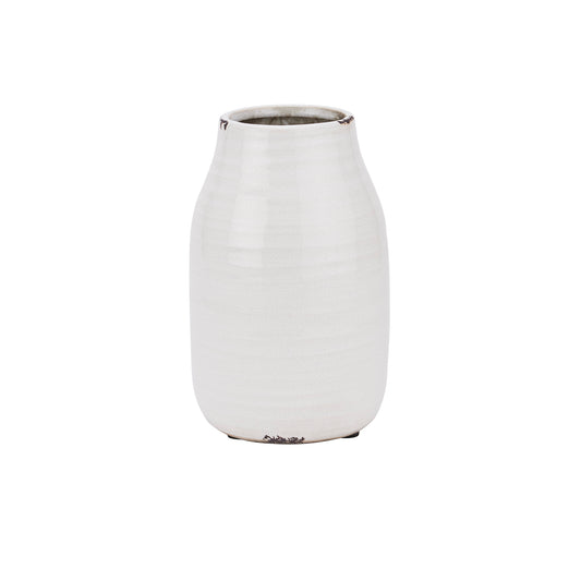 Kajaani White Stefanie Vase - Skandi London