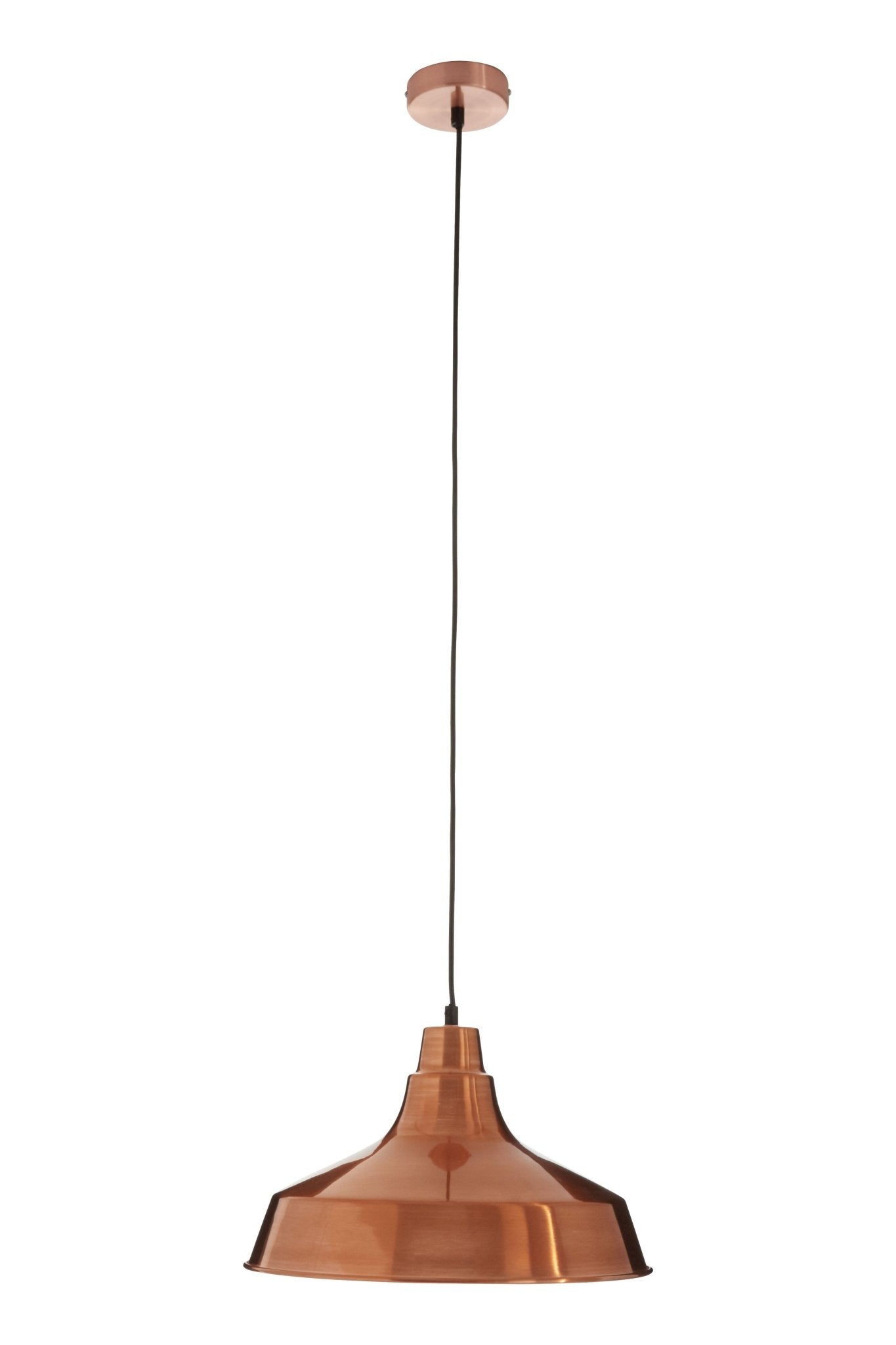 Bjornson Copper Finish Pendant Light - Skandi London