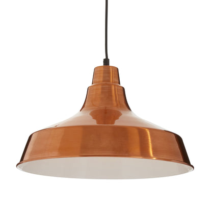 Bjornson Copper Finish Pendant Light - Skandi London
