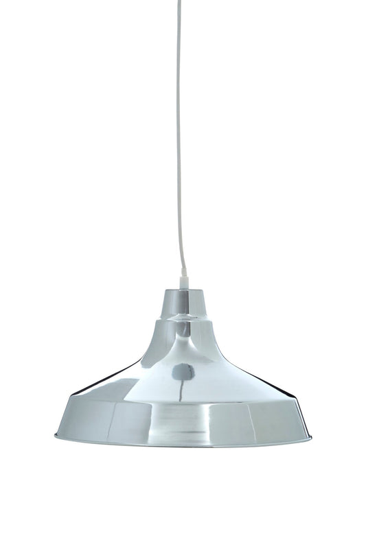 Bjornson Chrome Metal Pendant Light - Skandi London
