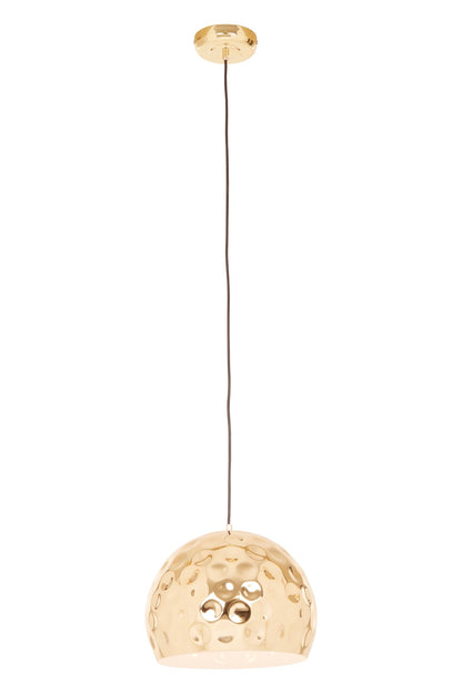Idony Gold Finish Dome Pendant Light - Skandi London