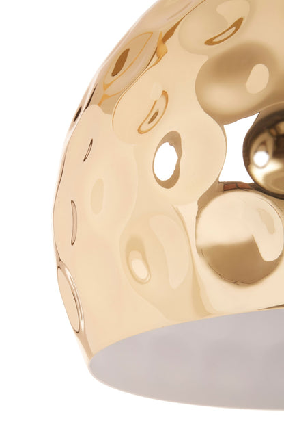 Idony Gold Finish Dome Pendant Light - Skandi London