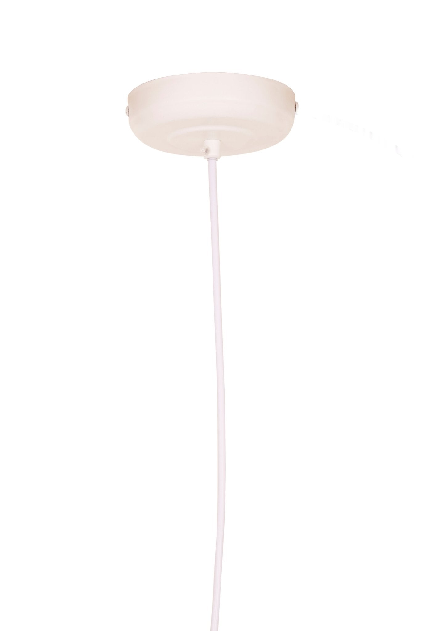 Inga Large White Pendant Light - Skandi London
