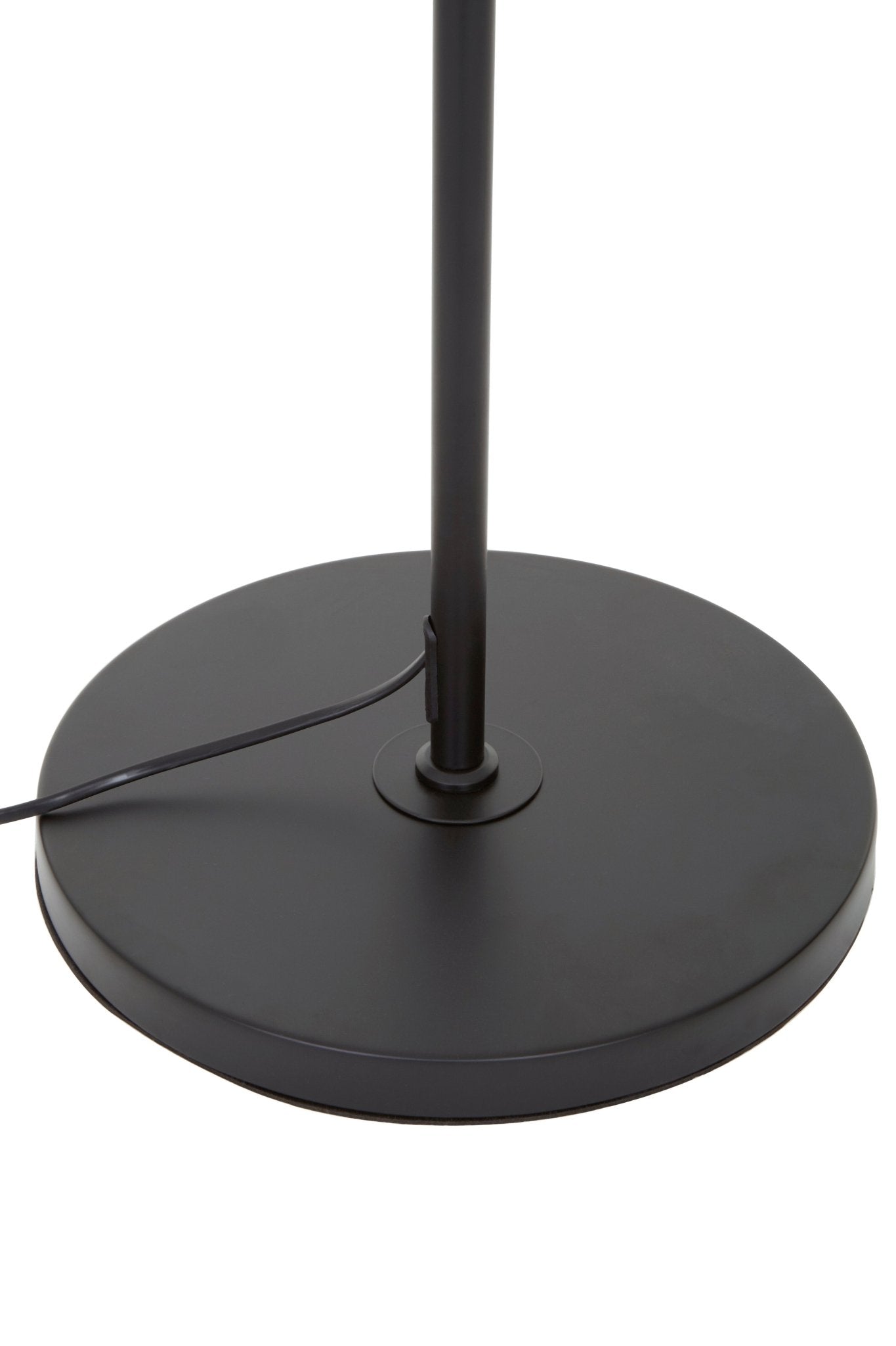 Isak Black And Gold Floor Lamp - Skandi London